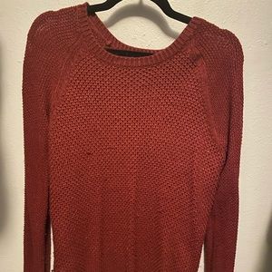 Comfy Rust Red Khols Red Sweater